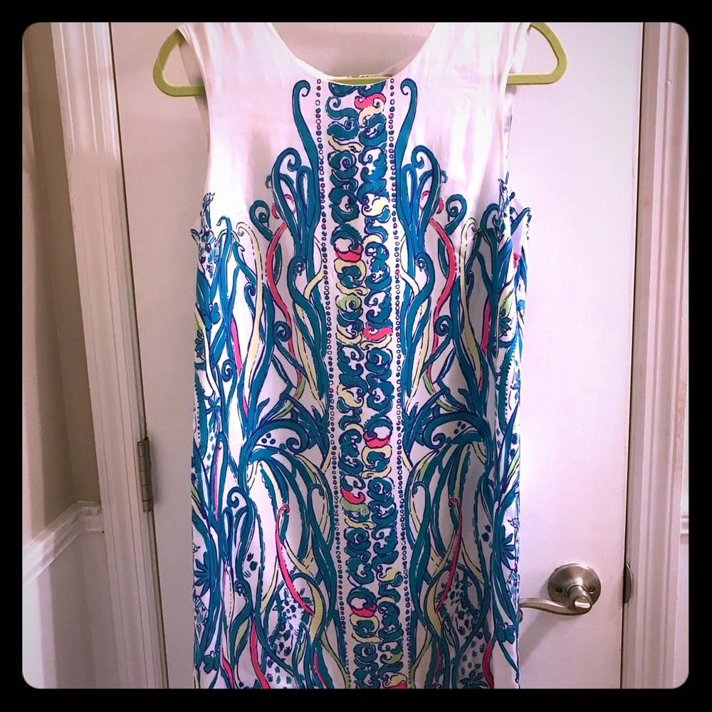Lilly Pulitzer Silk shift dress - size S